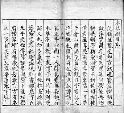 《本草纲目》 一部影响世界科技进步的奇书
